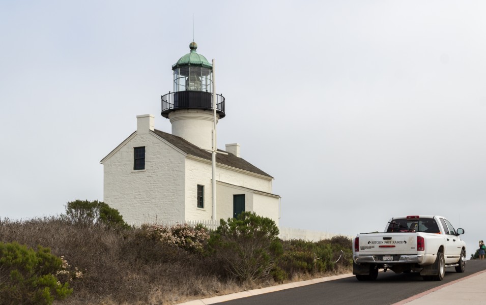 San Diego (California, USA), Point Loma, Historic Lighthouse -- 2012 -- 5605