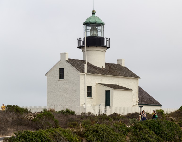 San Diego (California, USA), Point Loma, Historic Lighthouse -- 2012 -- 5608