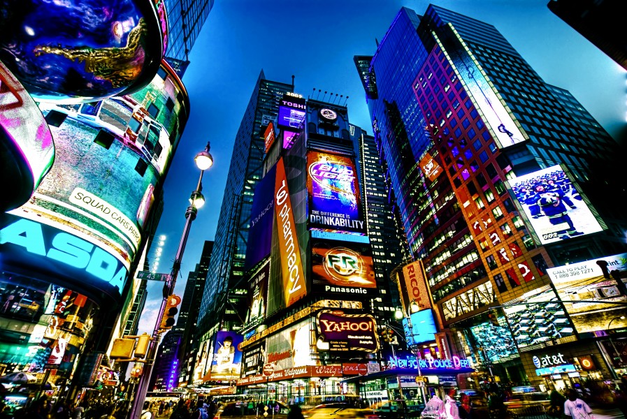 Times Square, New York City (HDR)