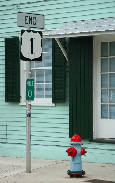 US1 end Key West