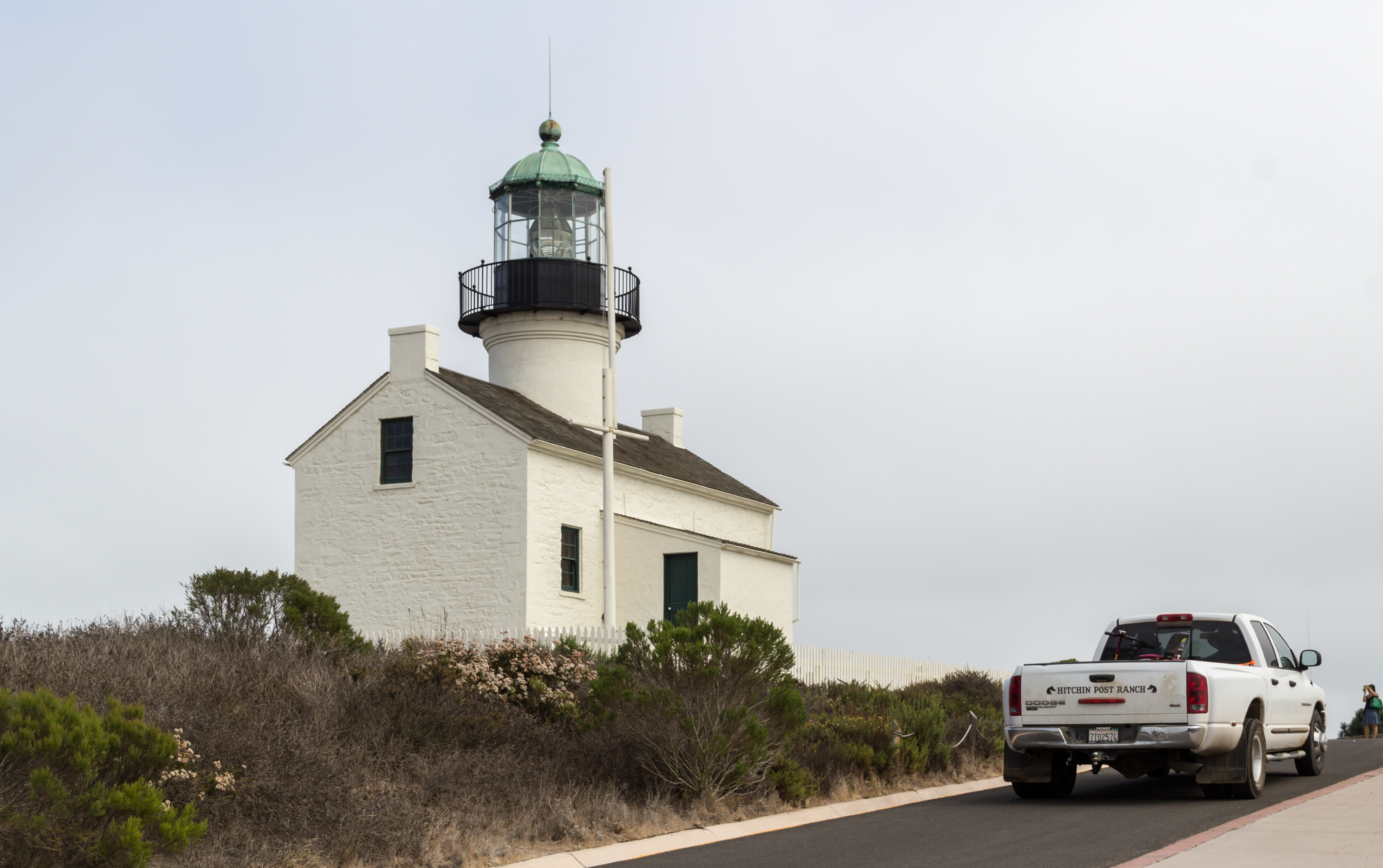 San Diego (California, USA), Point Loma, Historic Lighthouse -- 2012 -- 5605