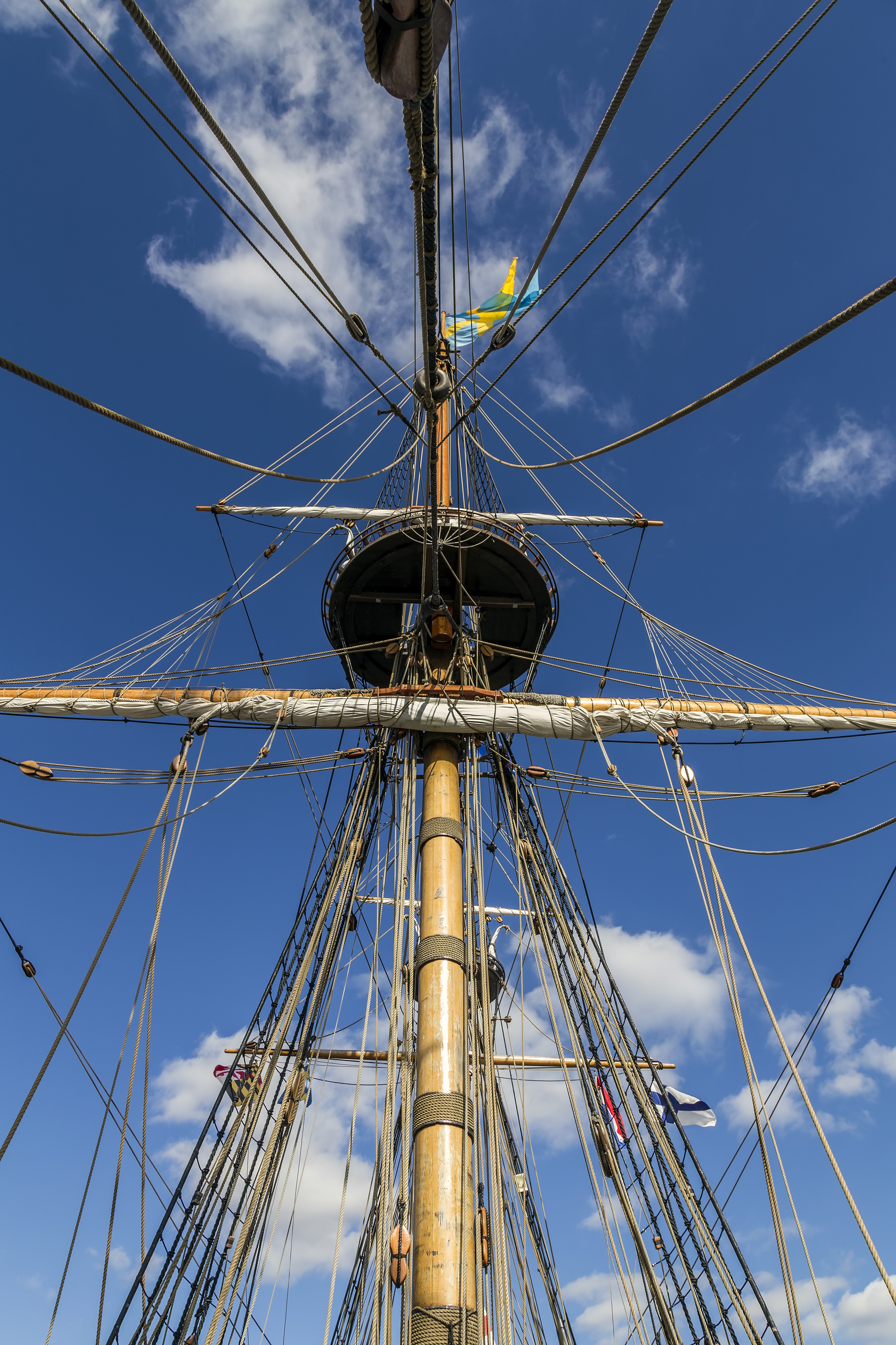 Kalmar Nyckel mainmast MD1