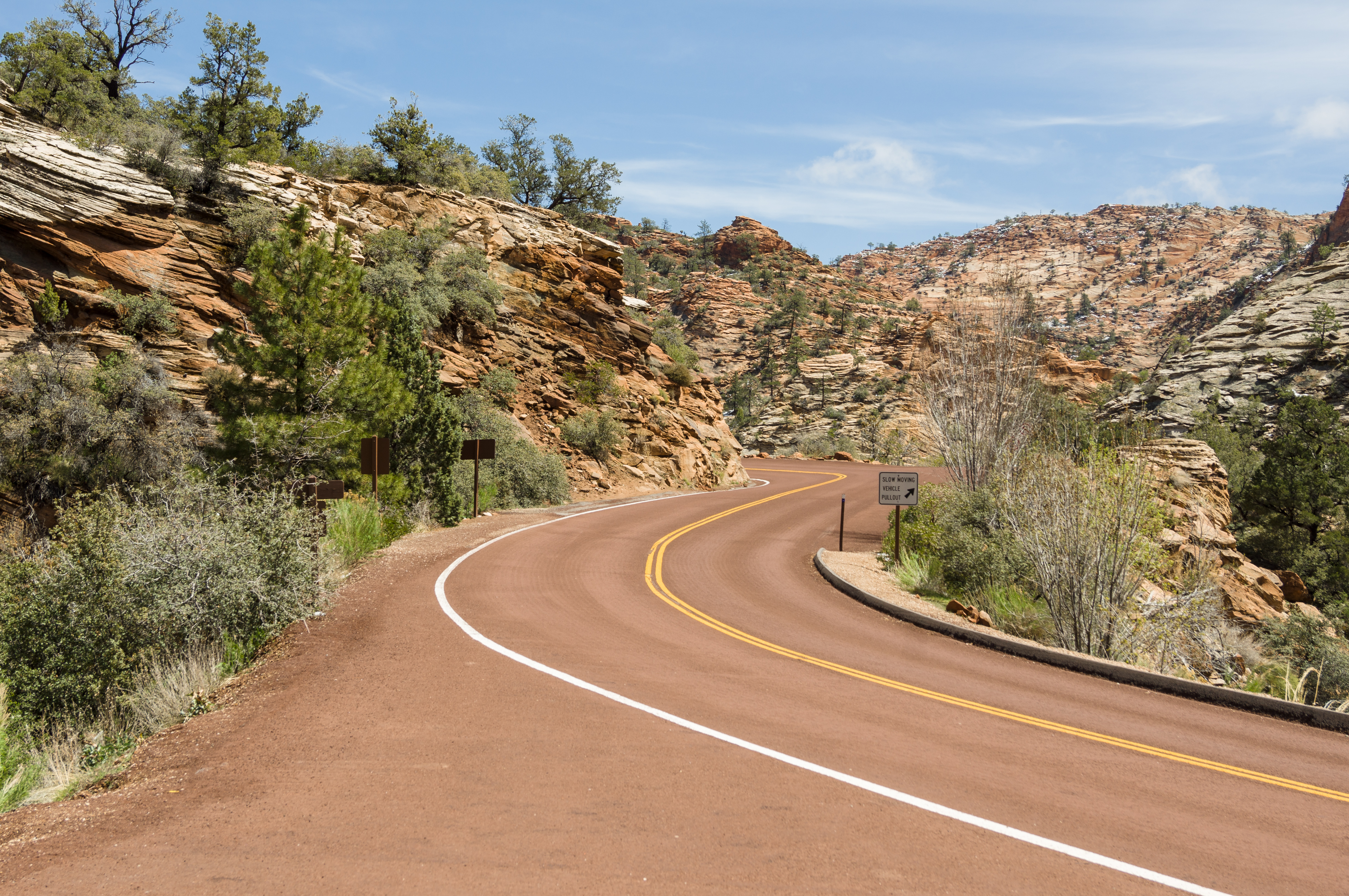Utah, State Route 9, near Canyon Overlook trailhead