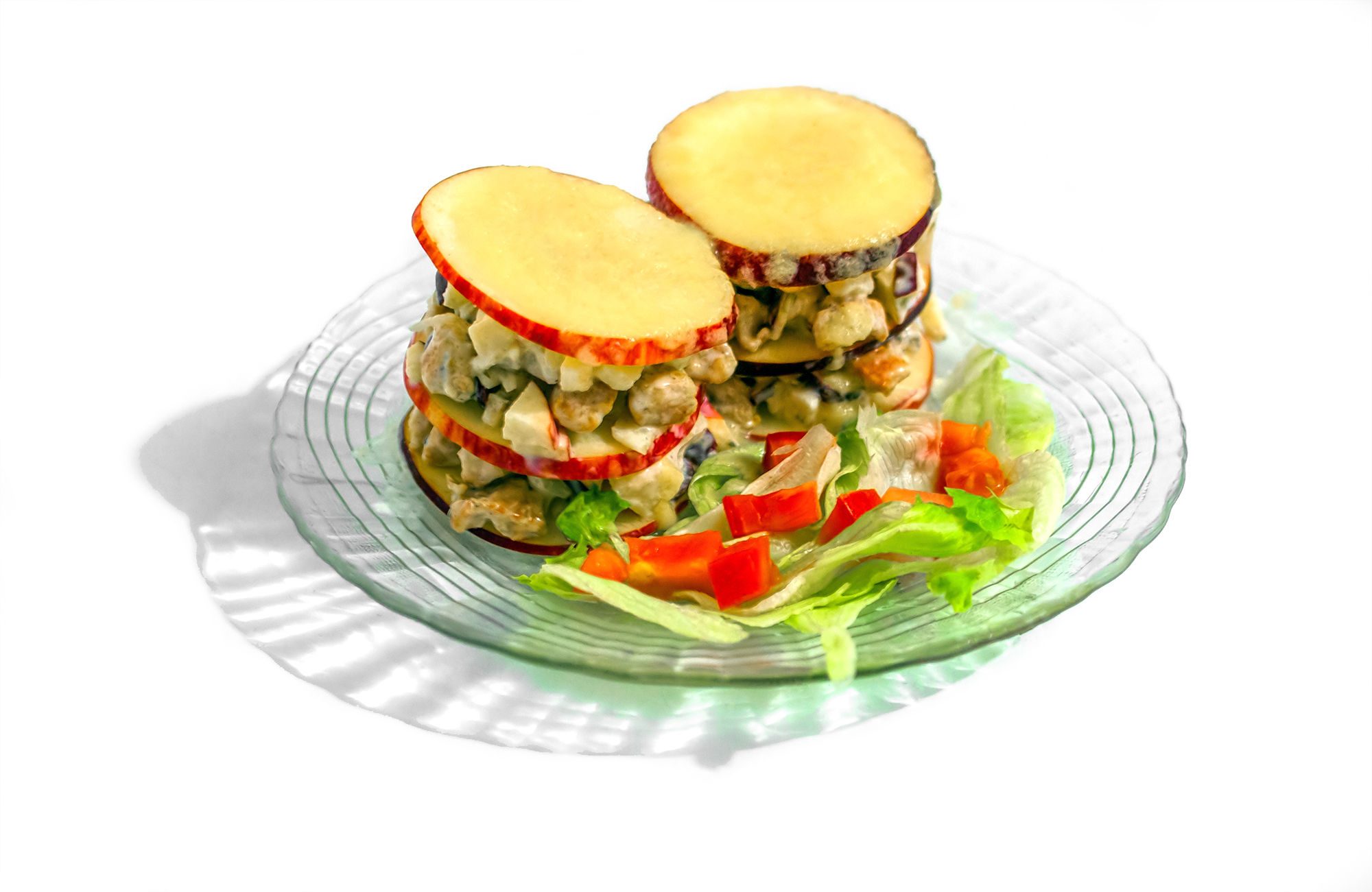 Apple light burger
