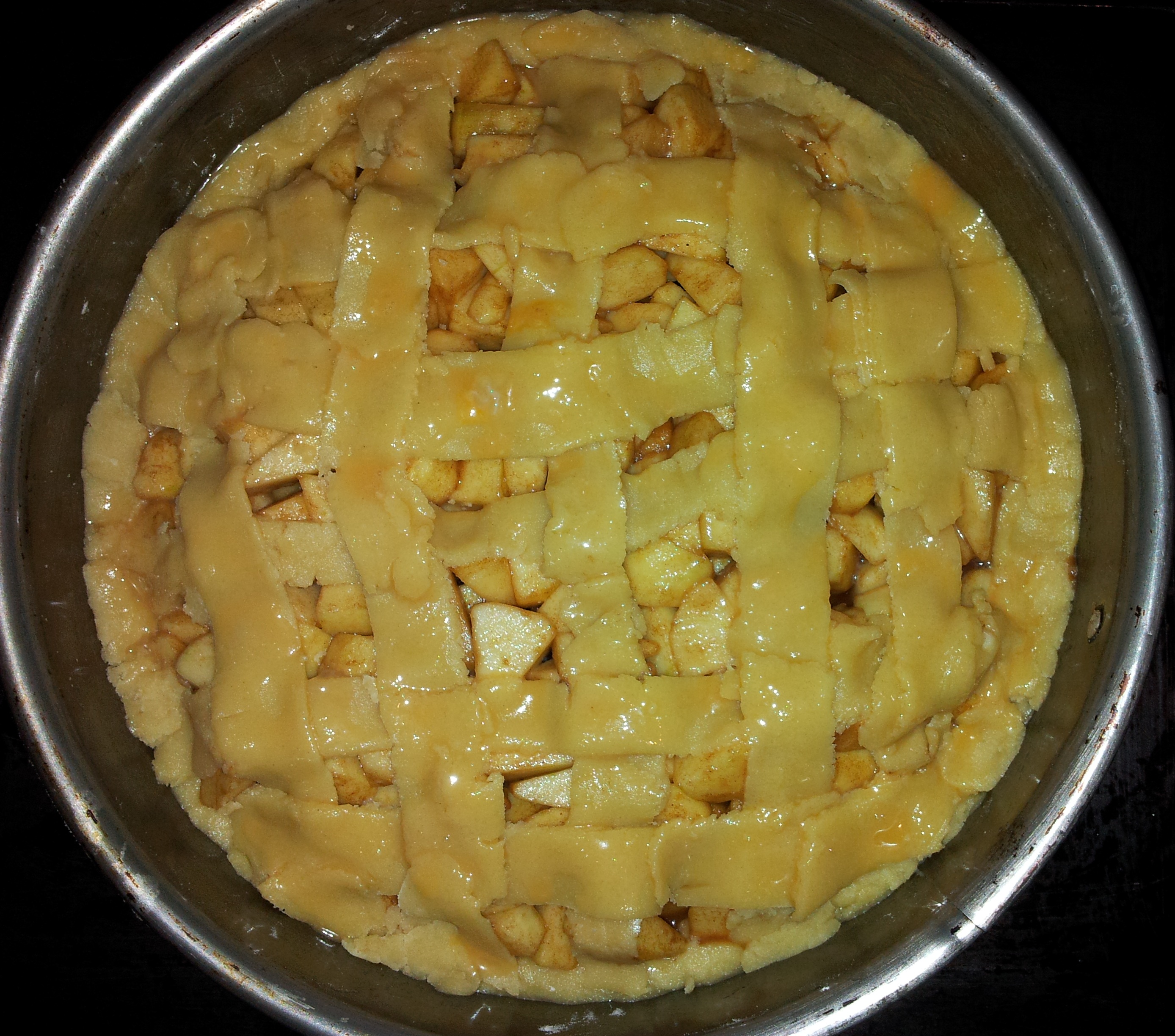 Apple Pie - after baking