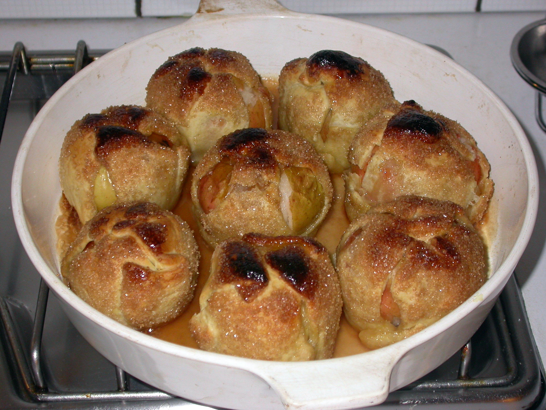 Bourdelots (Pommes au four de Normandie)