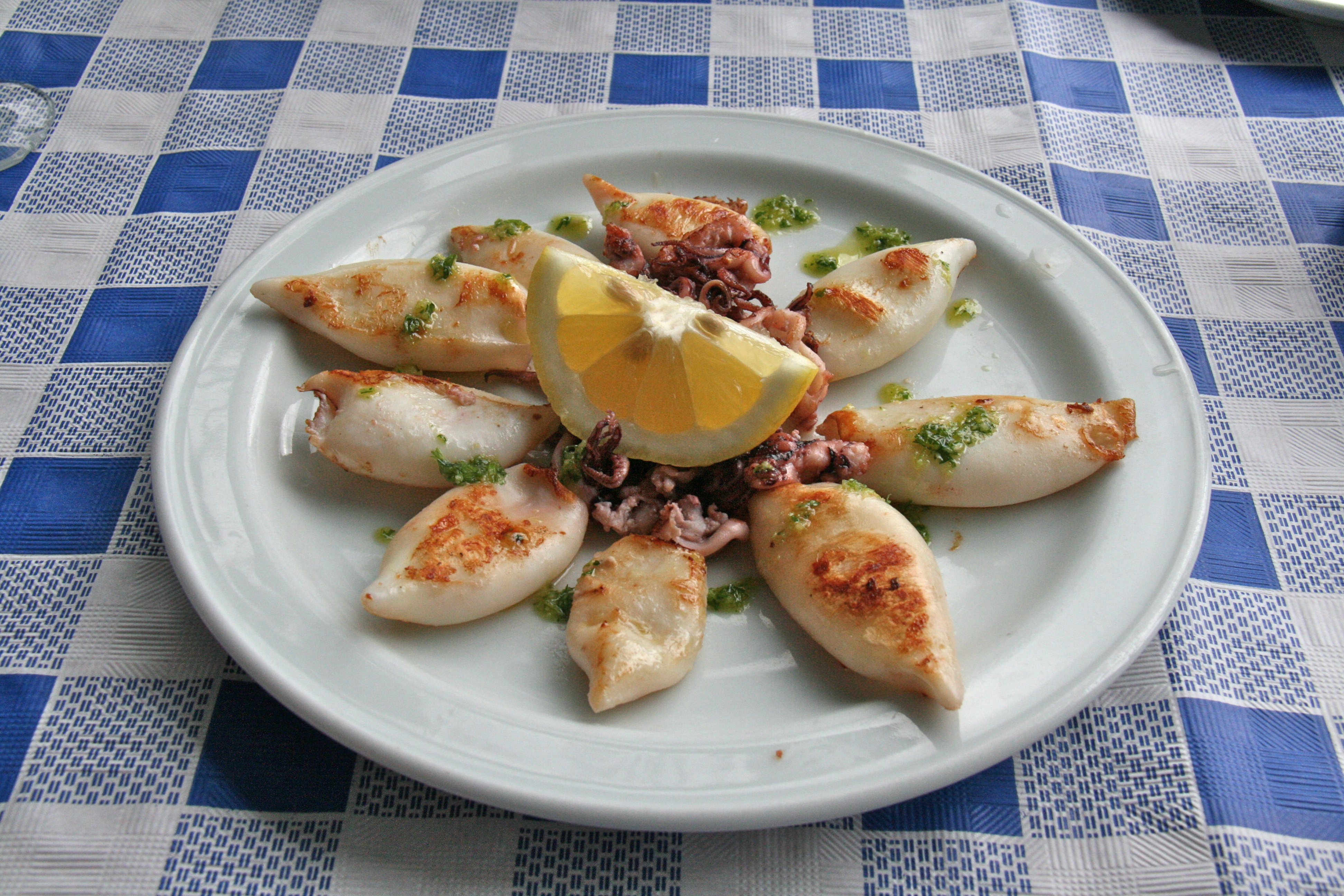 Chipirones a la Plancha-Murcia