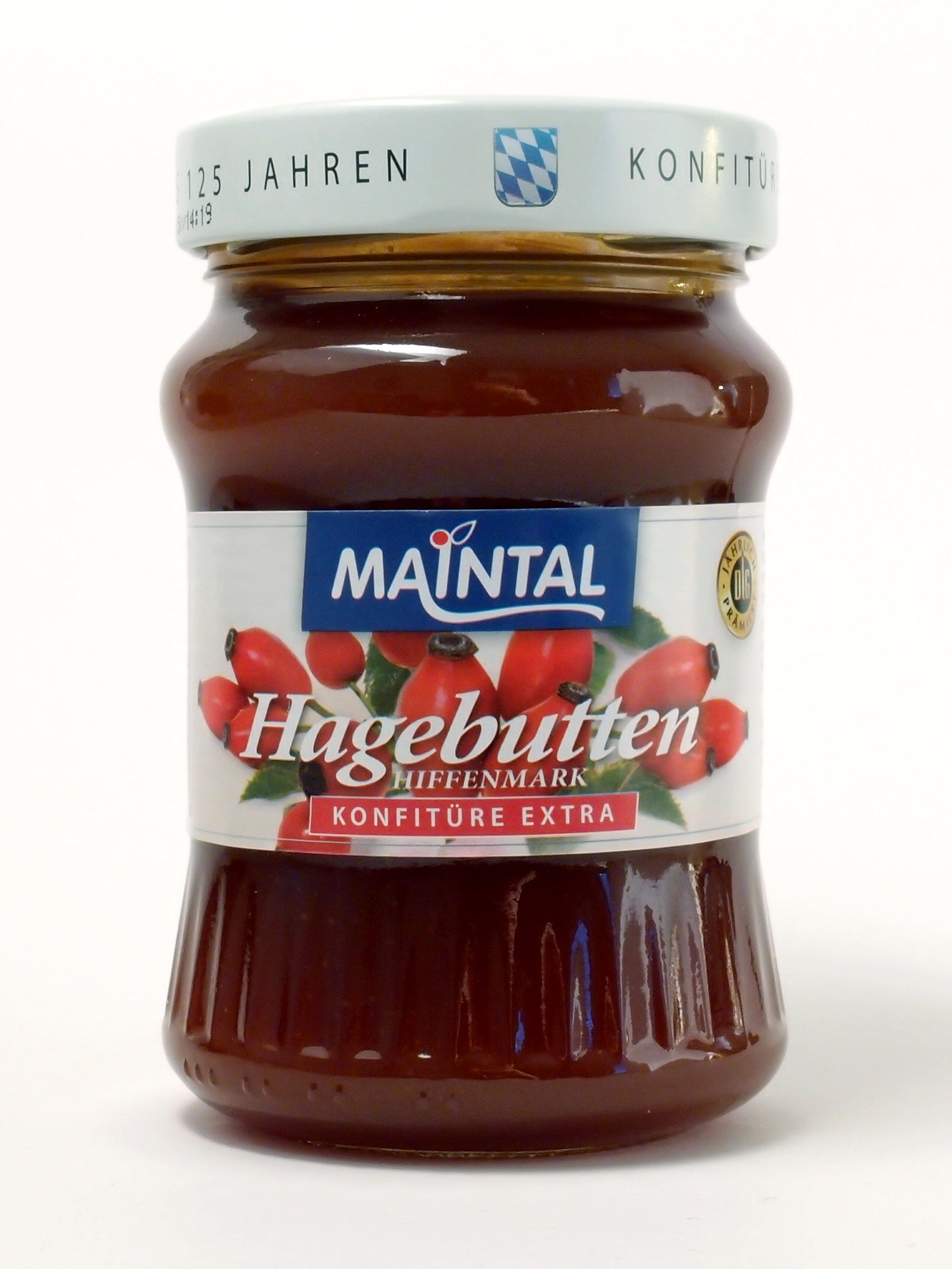 Jar of rose hip jam