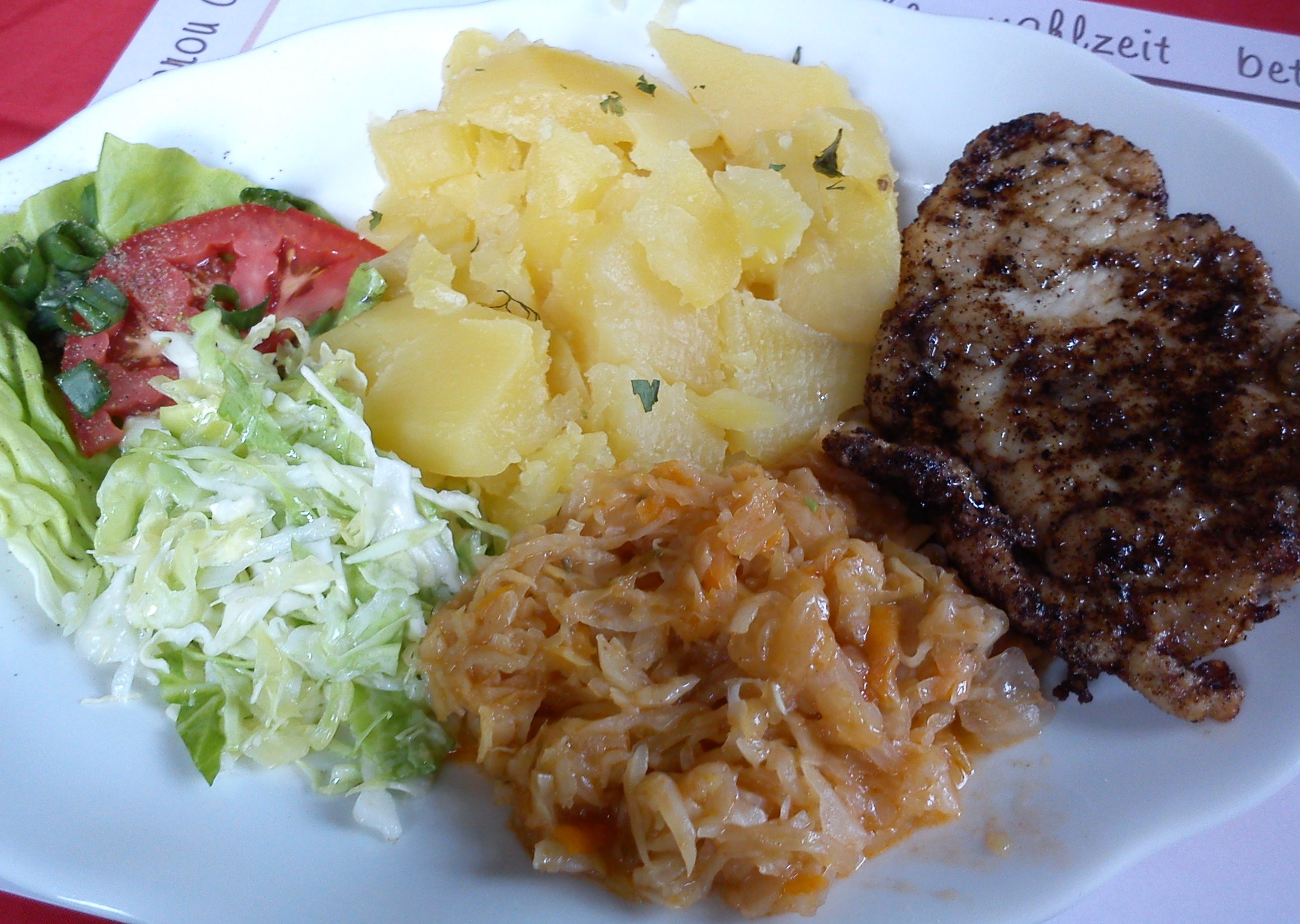 Kotlet schabowy bez panierki