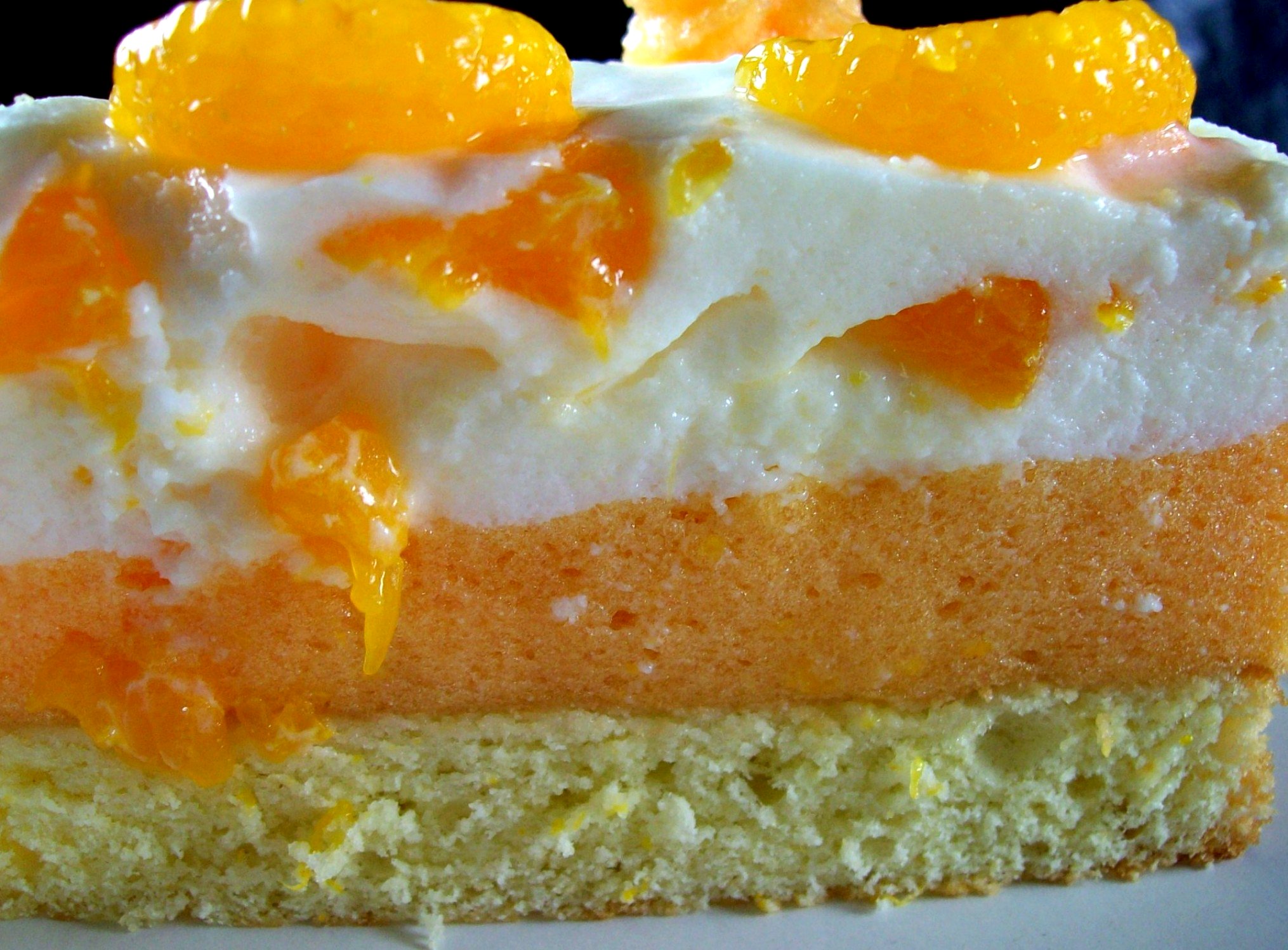 Manadrin cream cake, September 2009