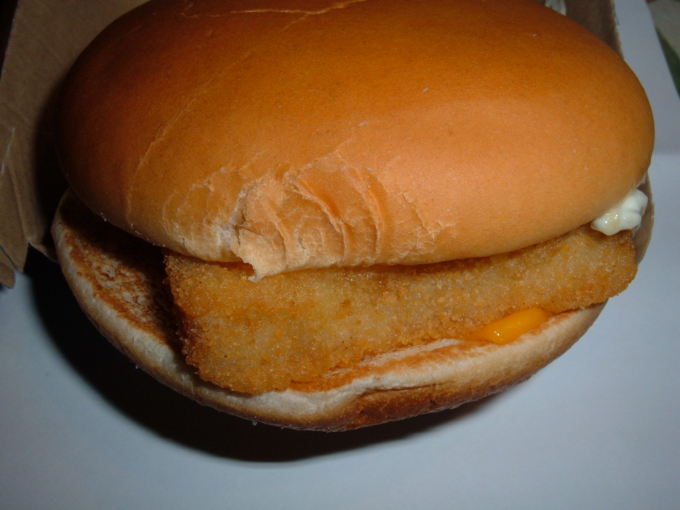 McDonald's Filet-O-Fish sandwich