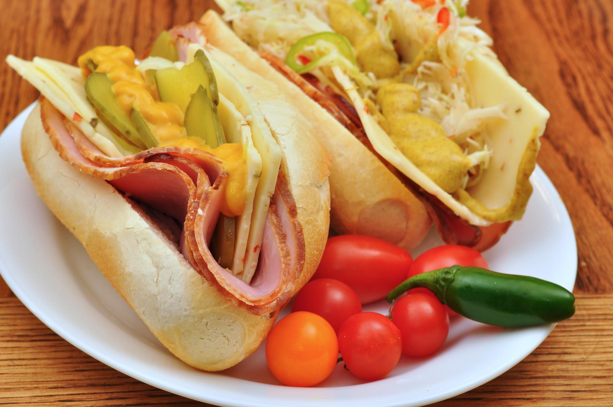 Mmm... ham and cheese, two ways (6141102535)