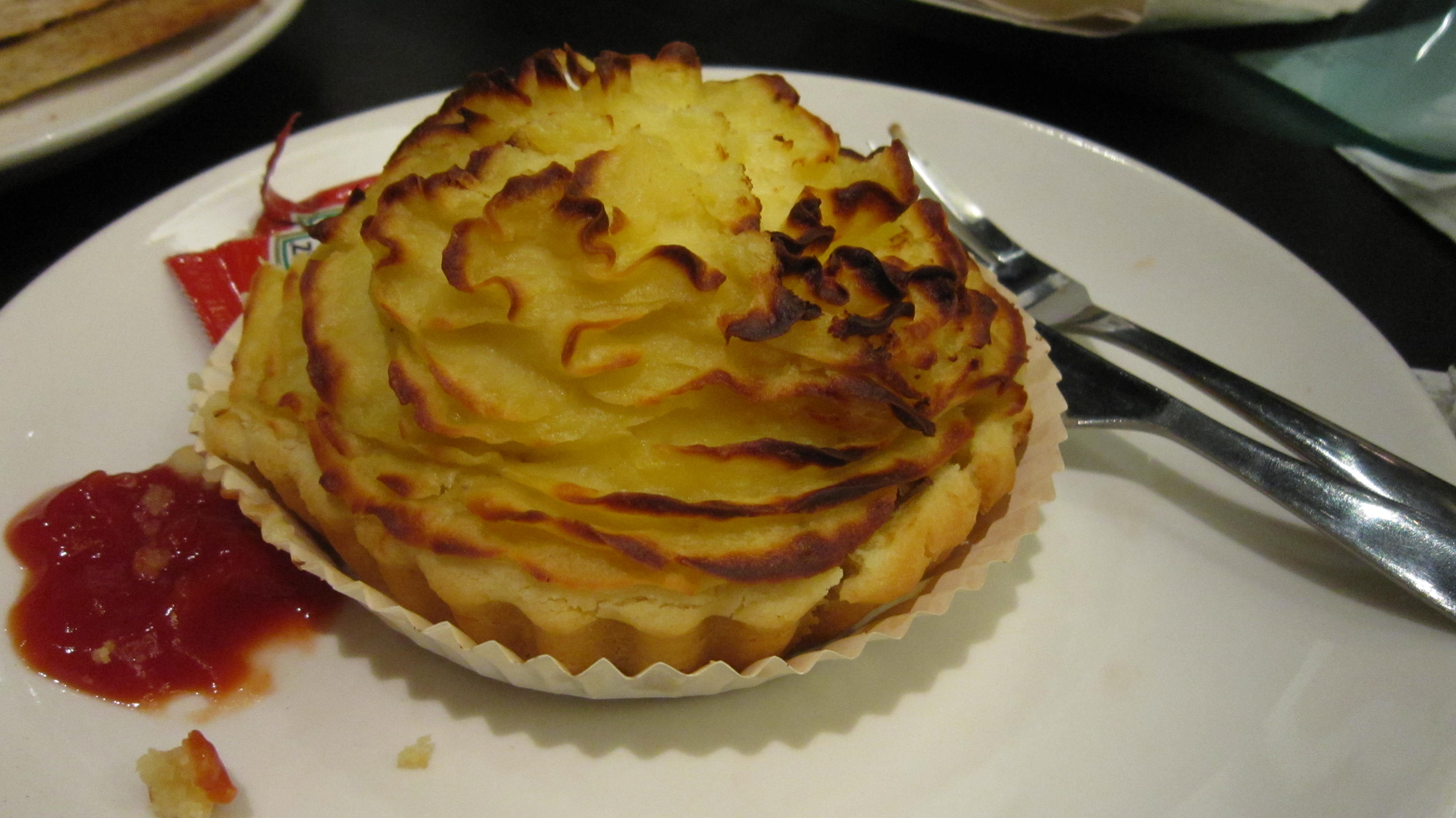 Mushroom with Mashed Potatoes Pie 7495