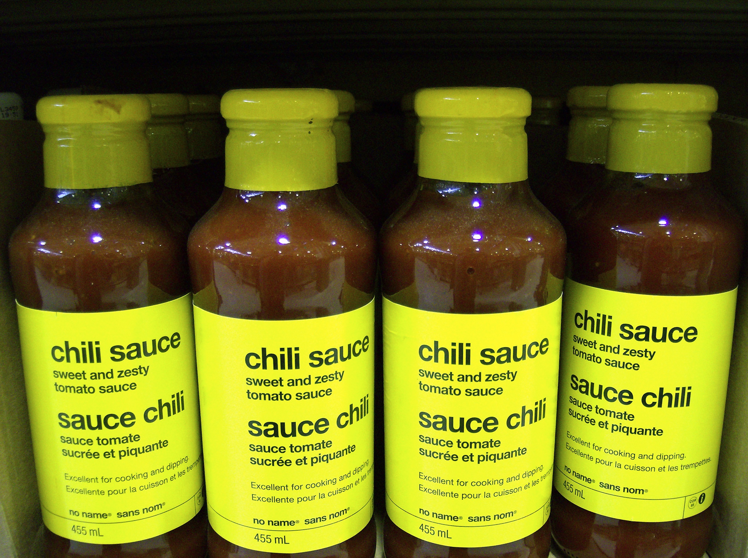 No name sans nom chili sauce