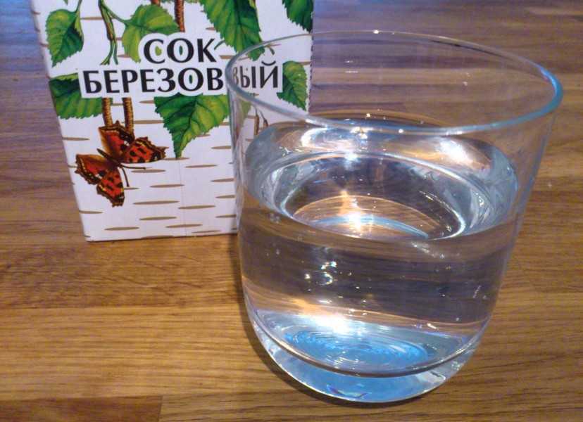Birch sap