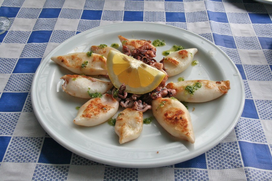 Chipirones a la Plancha-Murcia