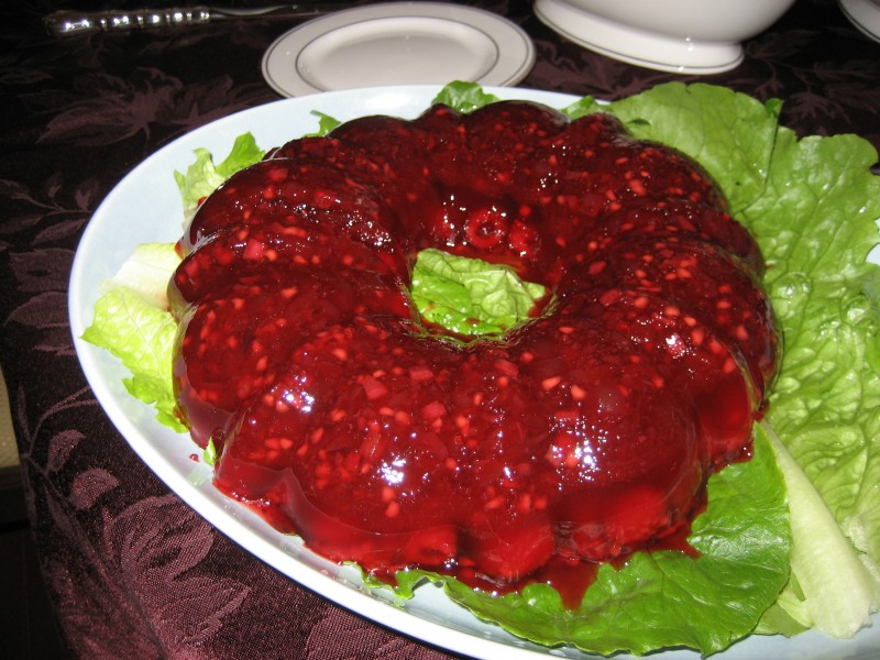 Congealed salad cranberry