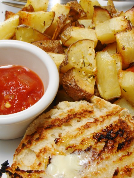 Country Potatoes and Vegan Muffin (4827918697)