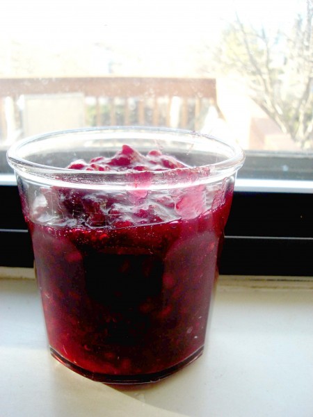 Cranberry and pomegranate sauce (303280803)