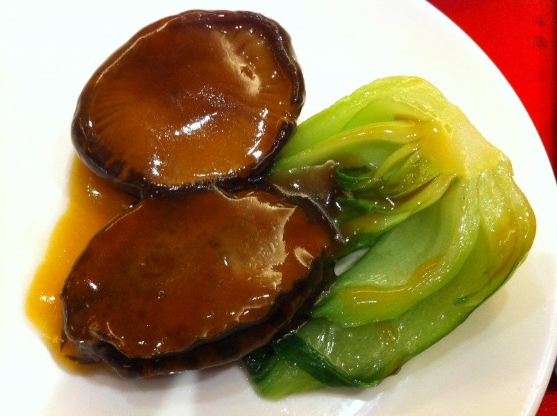 HK 海怡半島 South Horizons 住戶俱樂部 Residents Club Dinner Western style Chinese food 東菇 Mushroom Vegetable Jan-2013