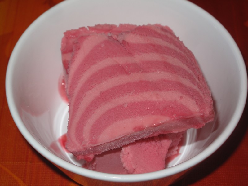 Jahodová zmrzlina