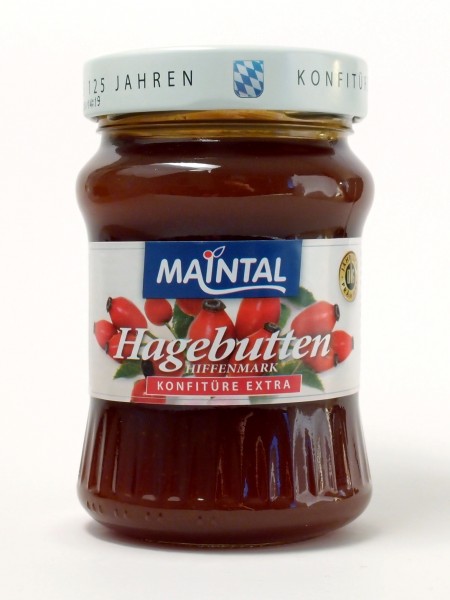 Jar of rose hip jam