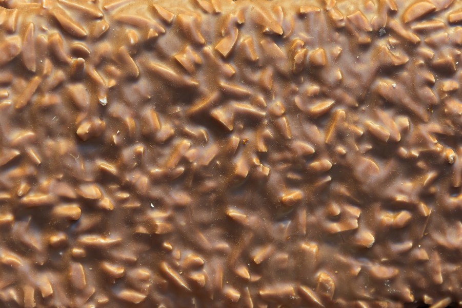 Milkchocolate with almonds, Aachen, Germany
