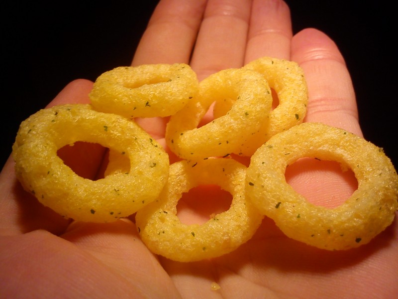 Onion snacks from Germany