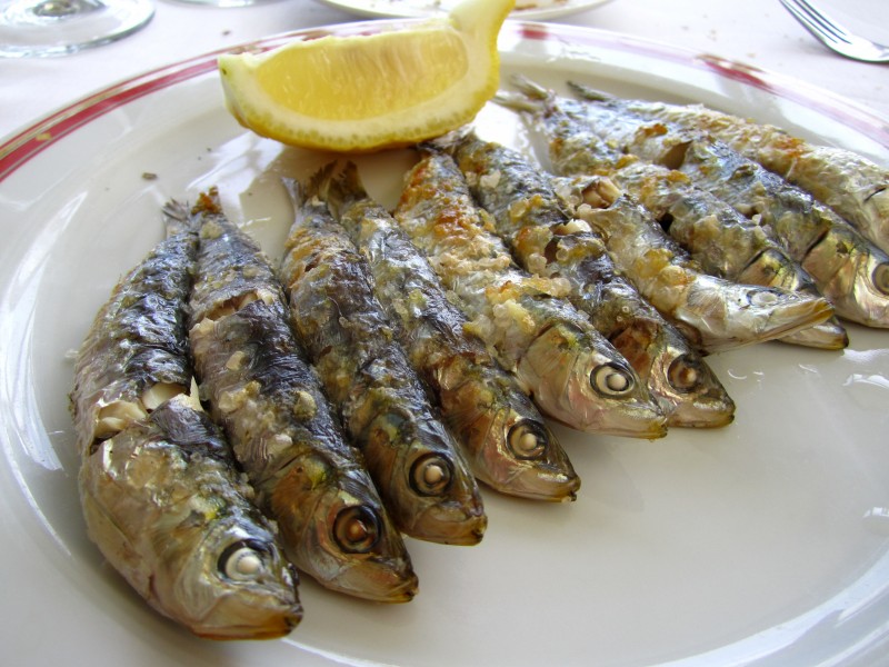 Sardinas en San Pedro Alcántara