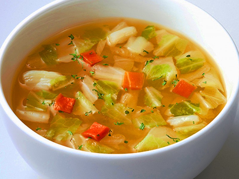 Soupe de merlan aux légumes et au safran