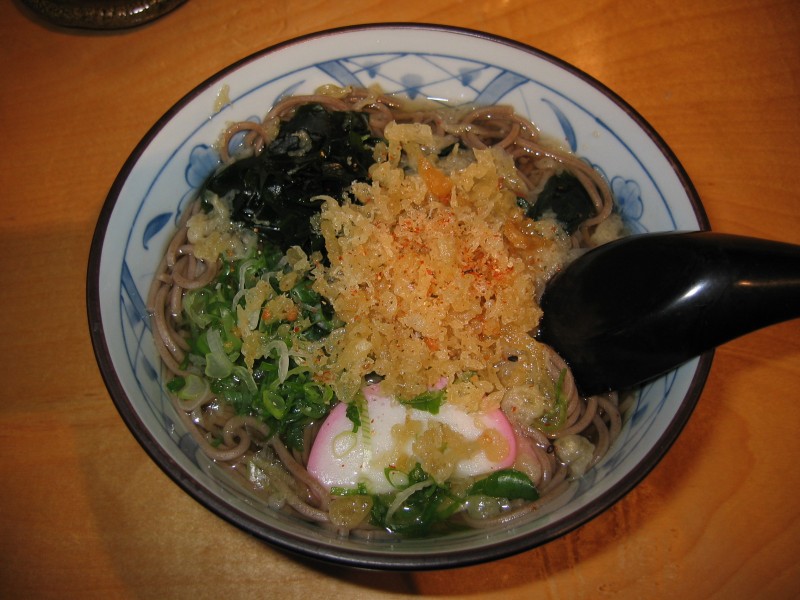 Tanuki soba by rhosoi in Cupertino, CA