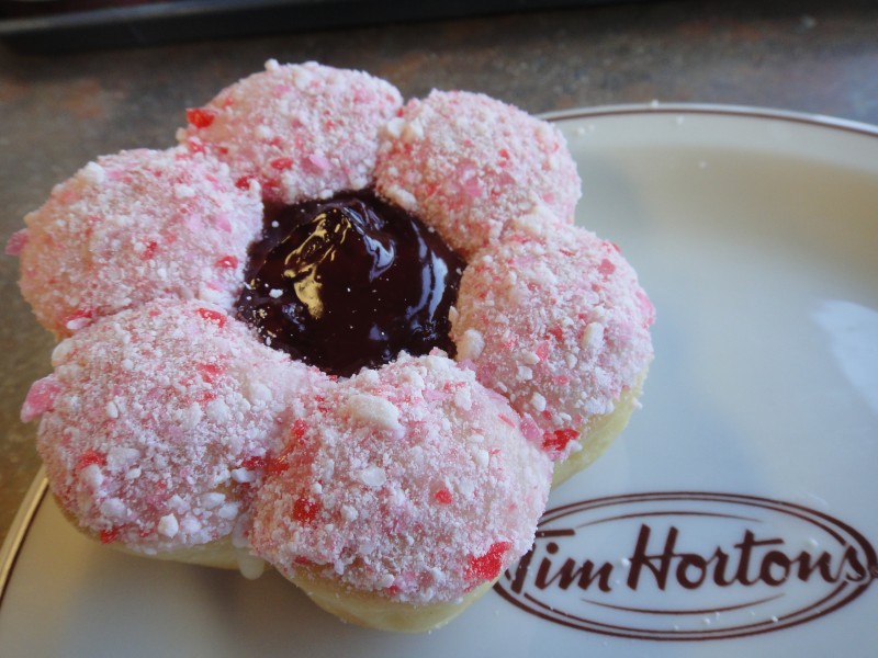 Tim Hortons - Strawberry Blossom Donut