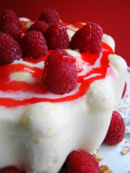 Vegan Lemon Icebox Dessert with Raspberry (4295741373)