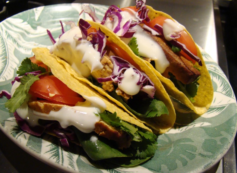 Vegan Tofu Tacos with Chipotle Lime Ranch (3307723513)