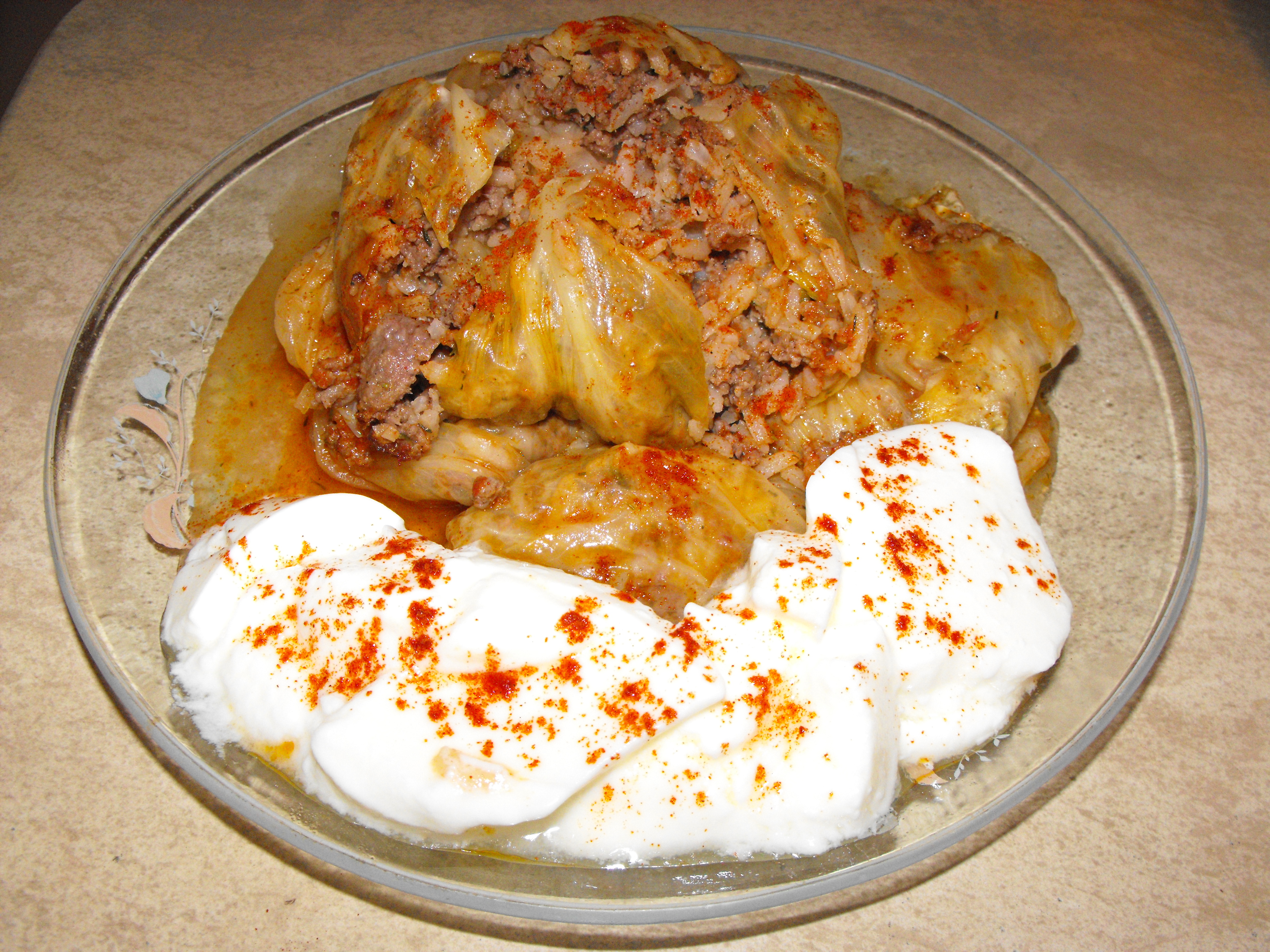 Sarma and yugourt