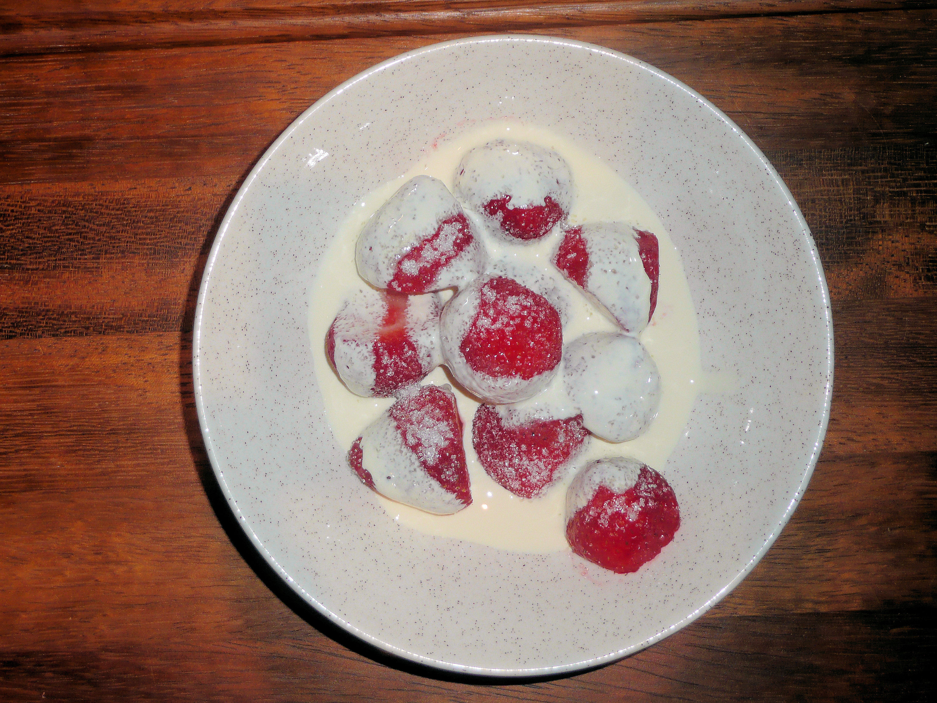 Stawberries and cream