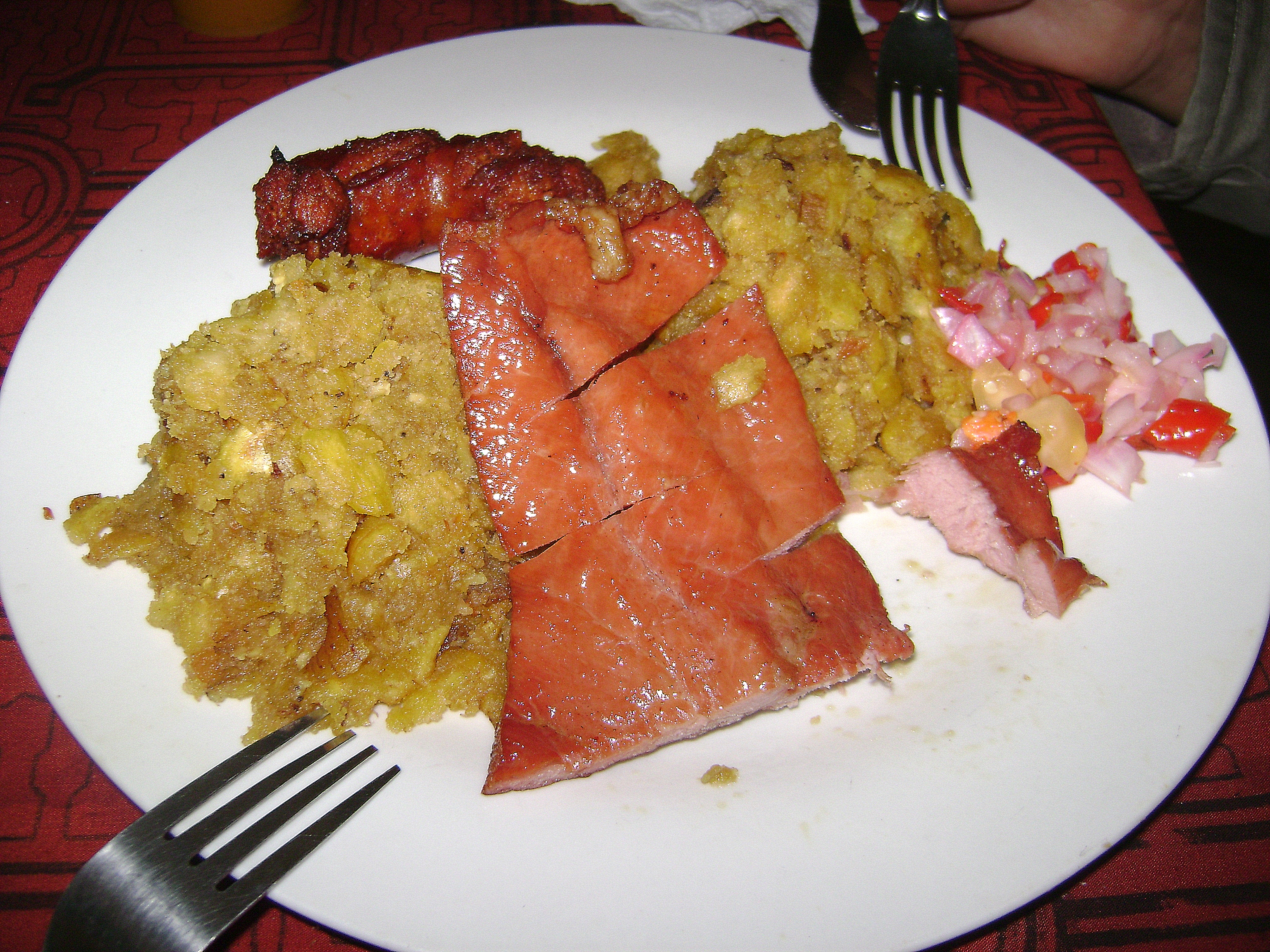 Tacacho con cecina y chorizo 05072009