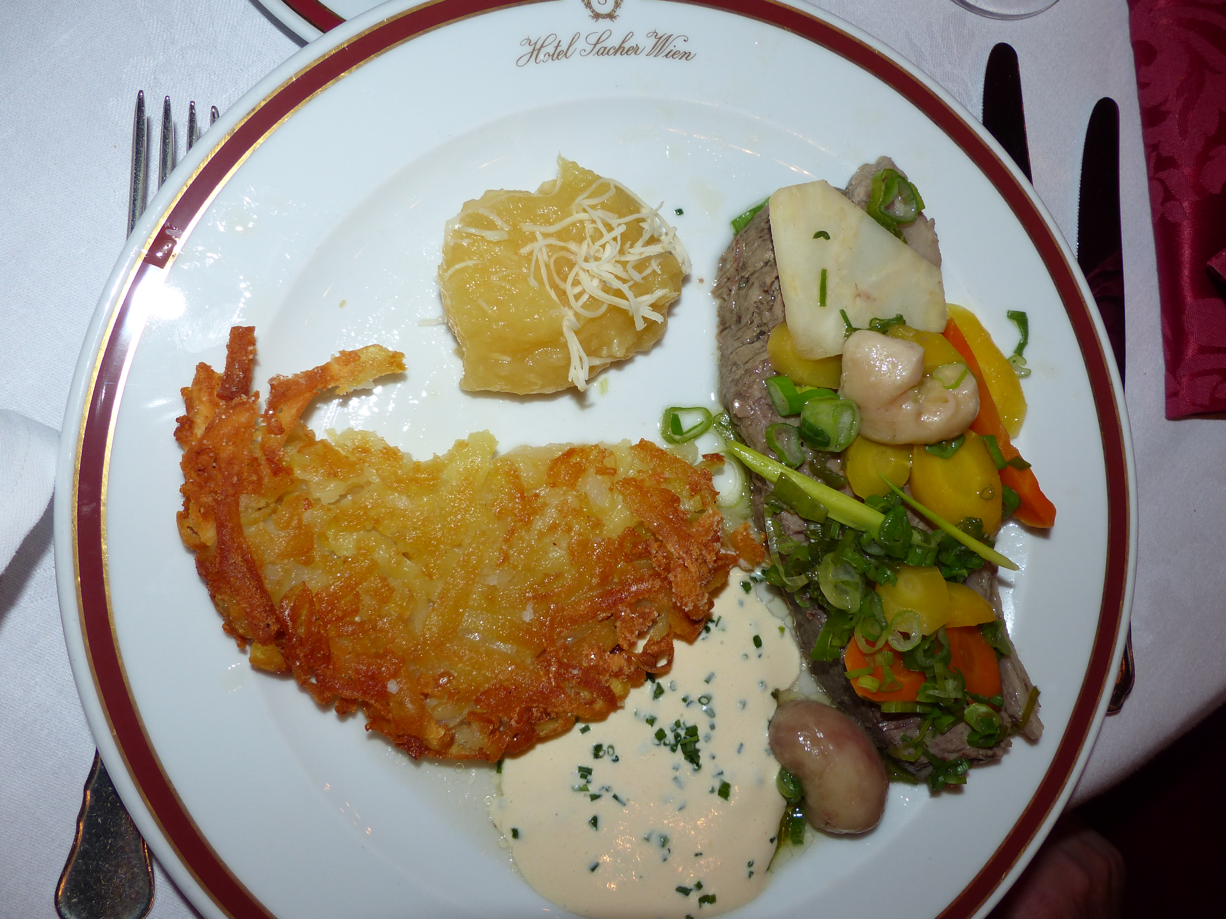 Tafelspitz im Sacher Wien