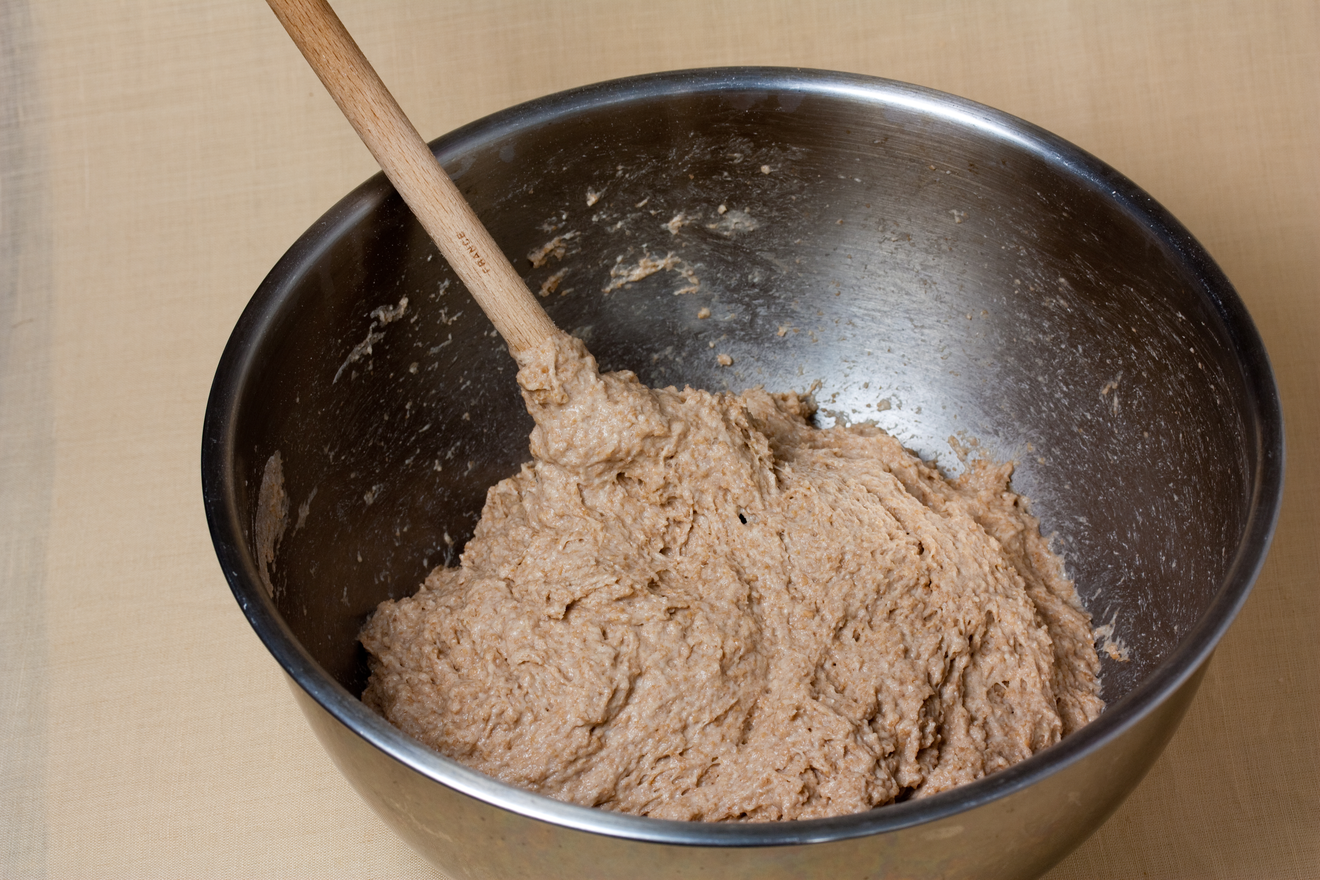 Vegan No Knead Whole Wheat Bread Dough (5057189780)