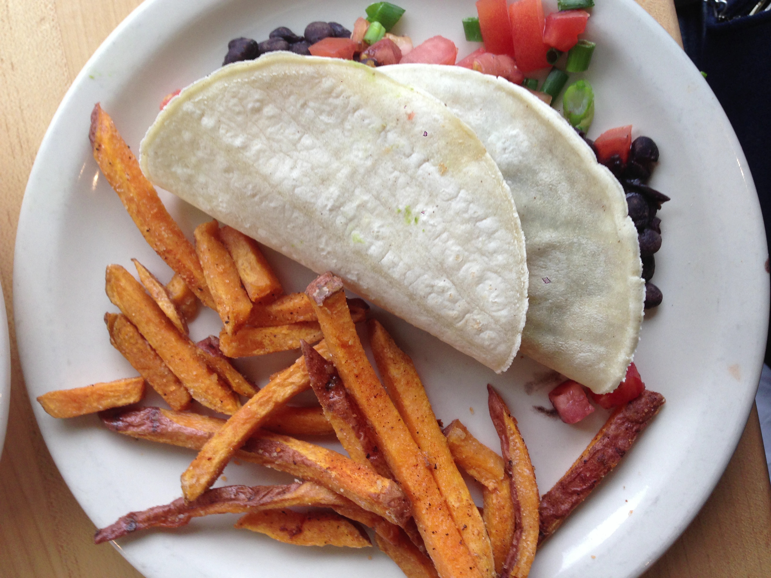 Vegan Taco and Fries (8574126169)