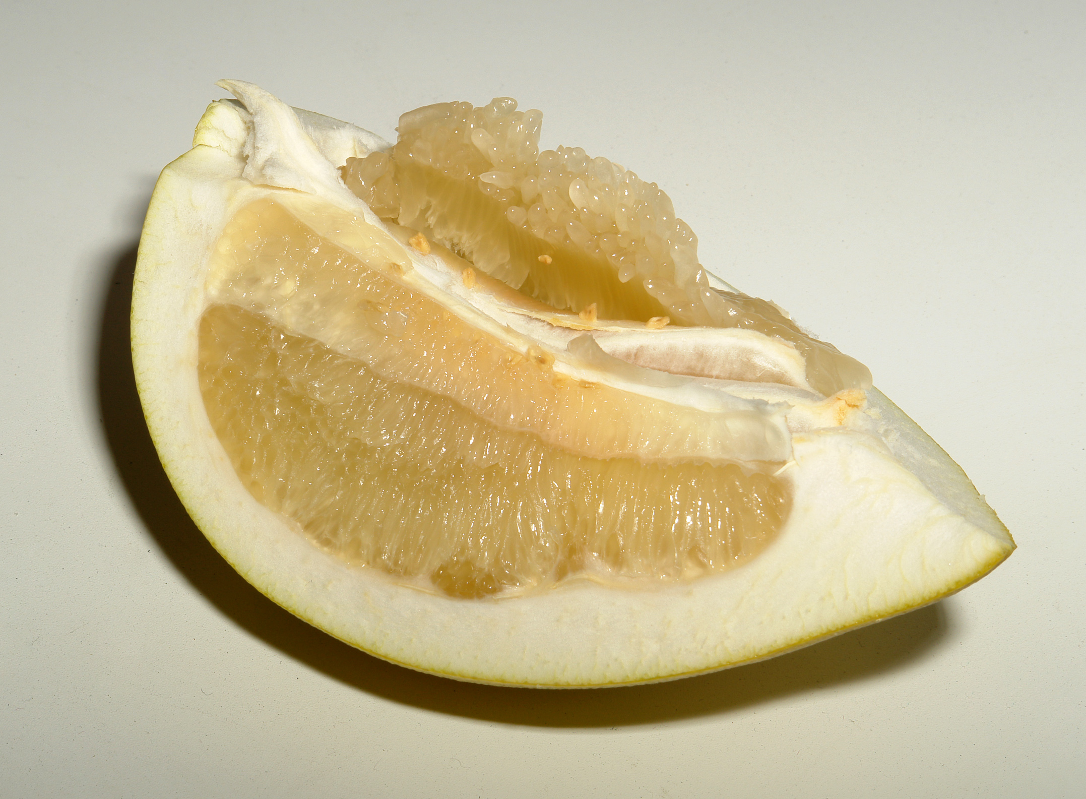 Citrus maxima piece
