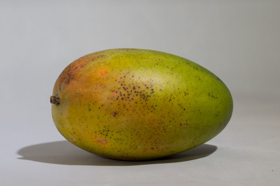 Mango on white
