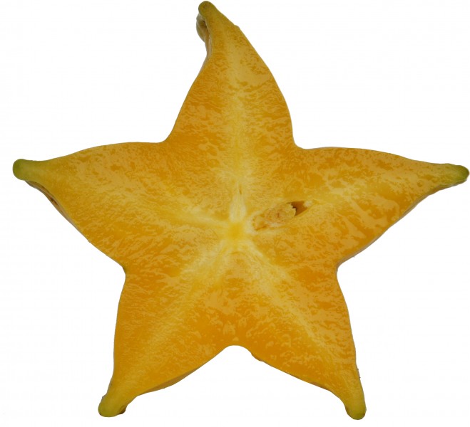 Rebanada de Carambolo
