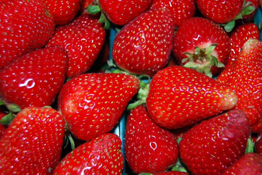 A box of Strawberries
