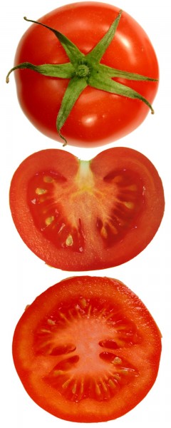 Tomatoes plain and sliced