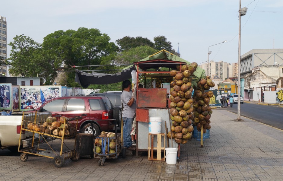 Venta de agua de coco