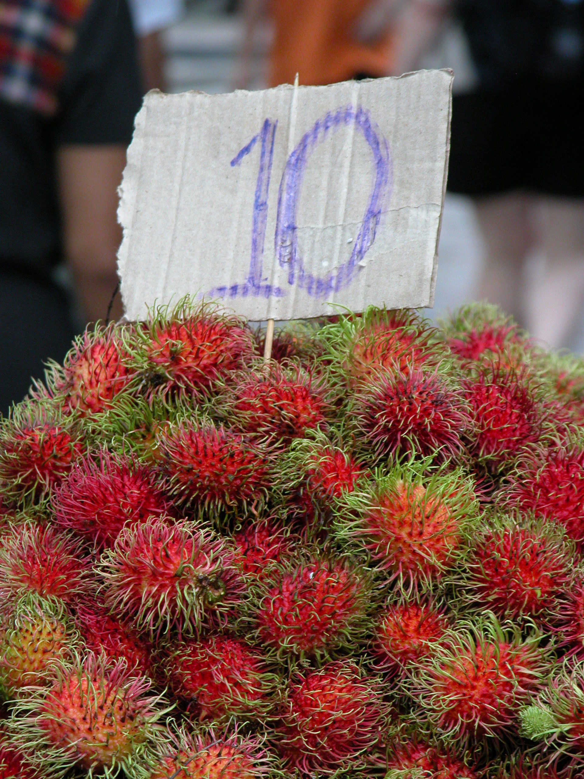 Rambutan stall