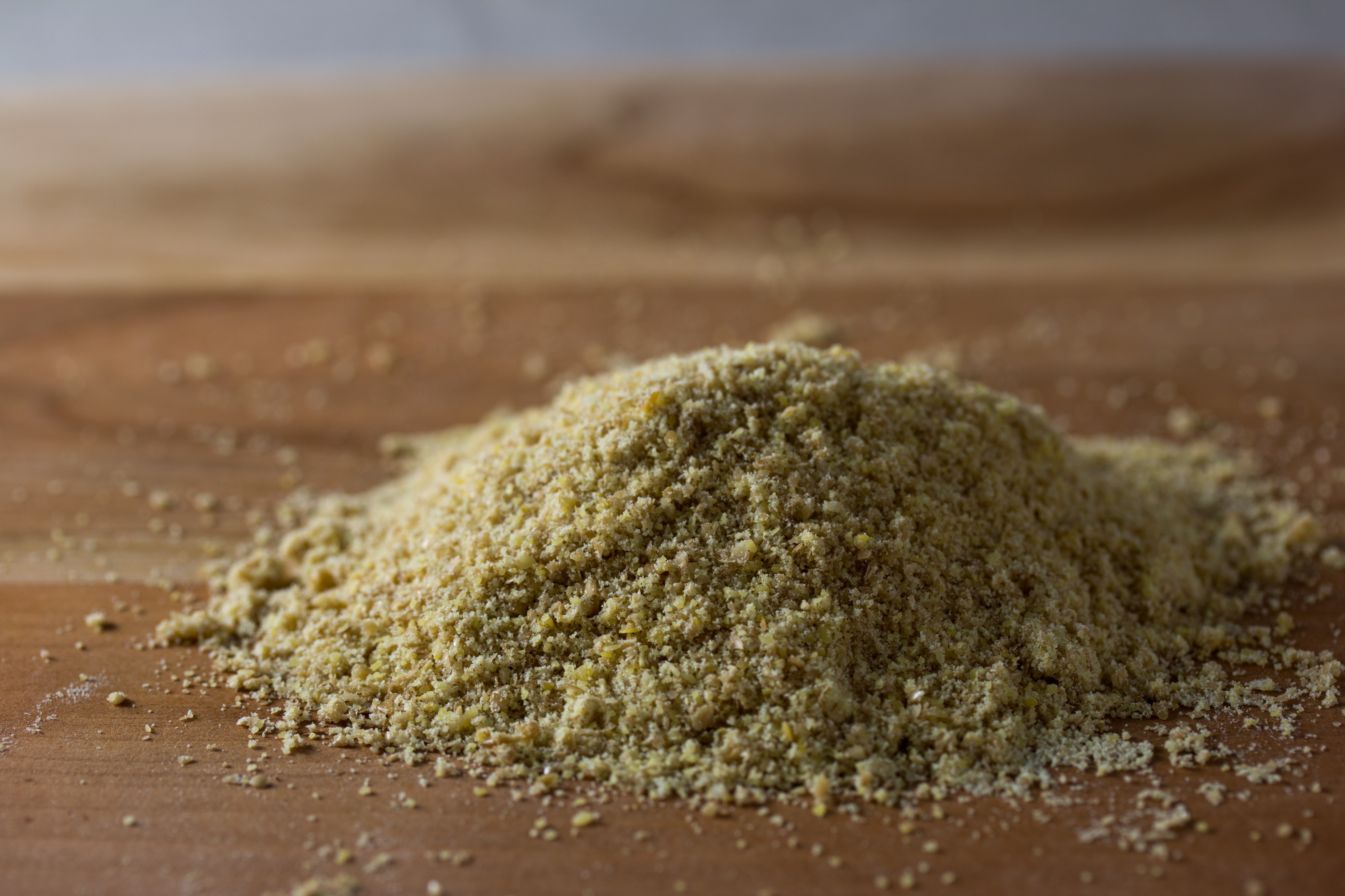 Ground Golden Flax Seeds (8594315026)