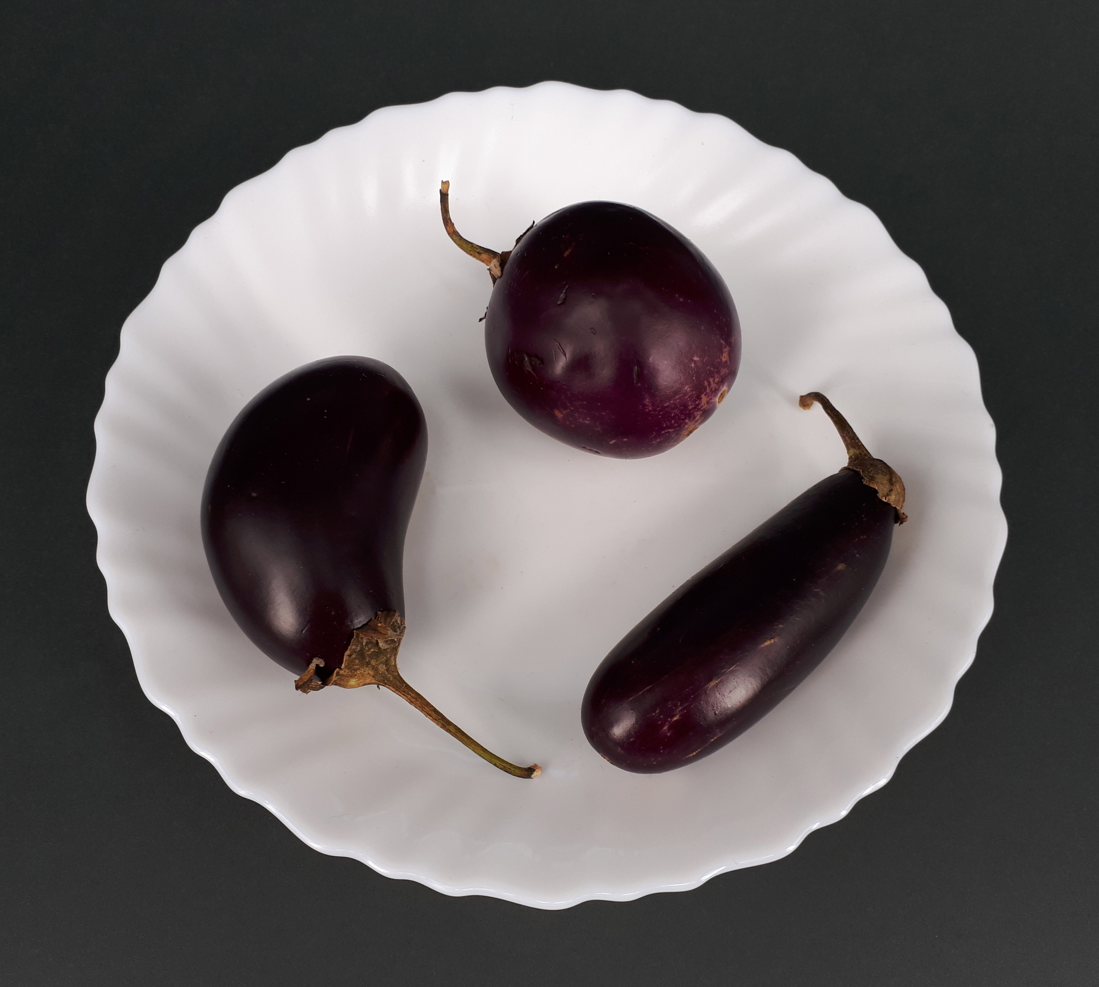 3 x Small eggplant 2017 C3