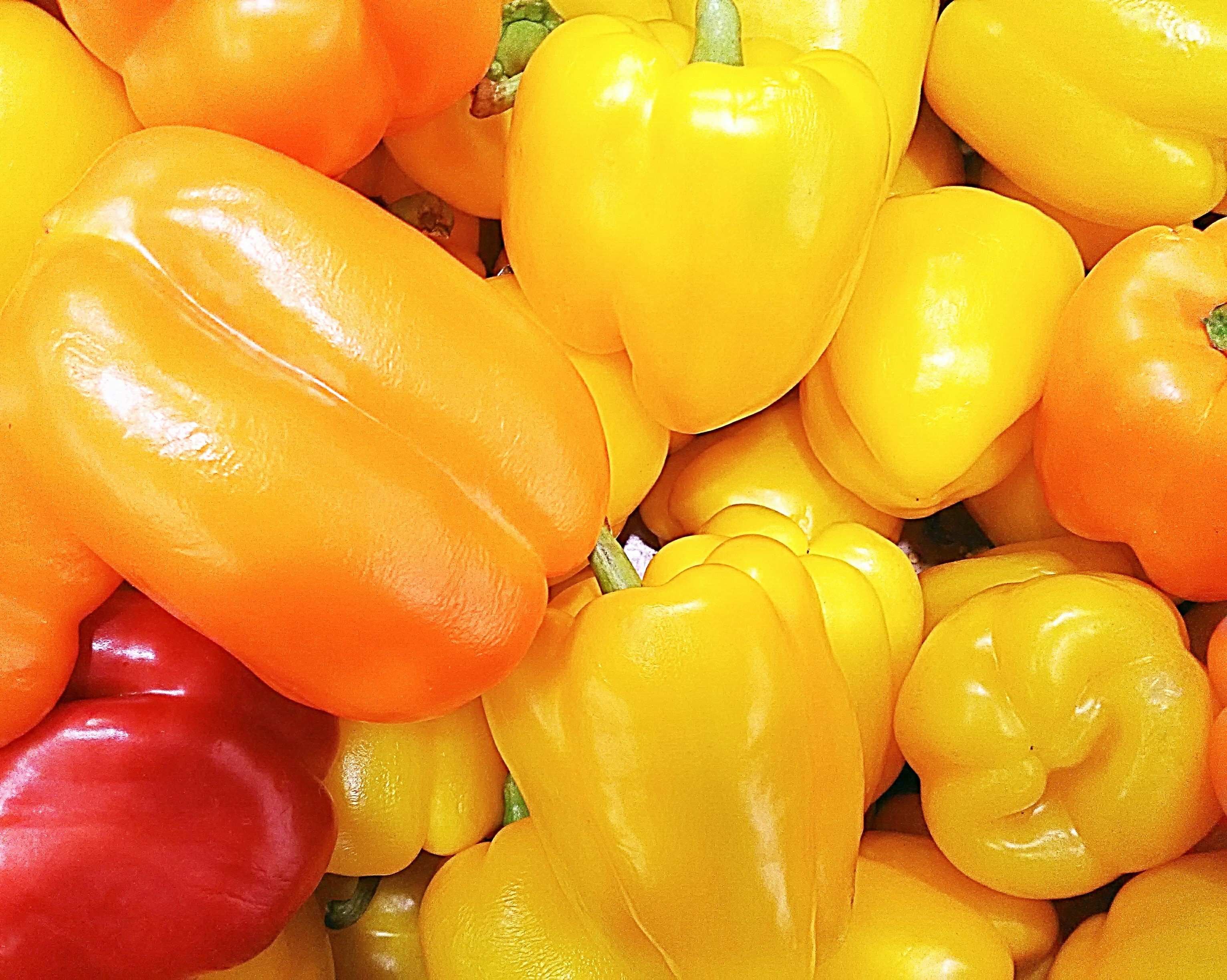 Bell pepper fruits